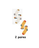 Chaussettes Pois Subtils et pompoms
