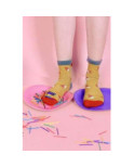 Chaussettes Pois Subtils et pompoms