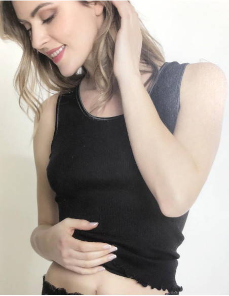 Top Laine et Soie Moretta chic 5307