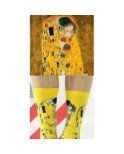 Chaussette tableau célebre baiser de Klimt