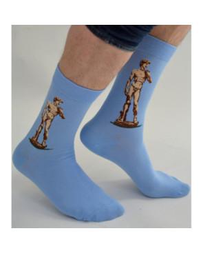  Chaussettes-les-petits-caprices-art-museum-Le-David-De-Michael-Ange-détail