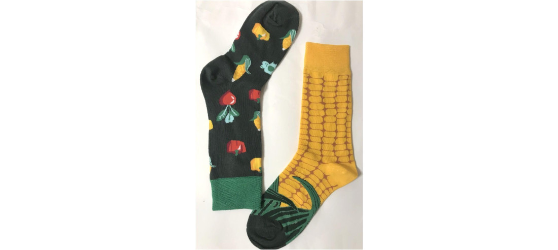 Chaussettes Coton Maïs et salade