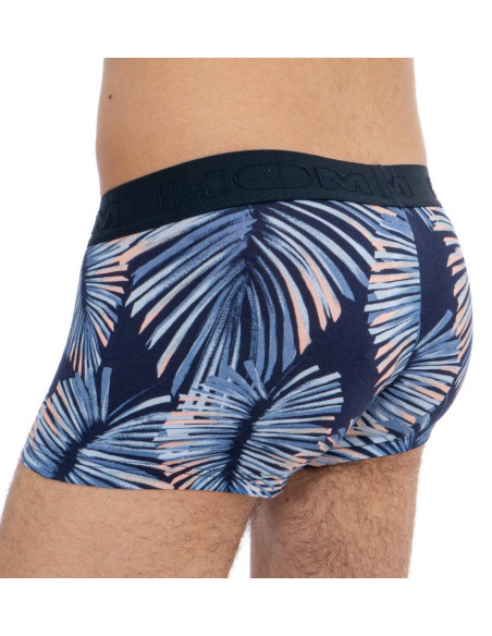 Boxer imprimé lidique végétal psychédélique