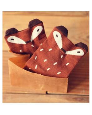  Chaussettes Renard rigolo Coton