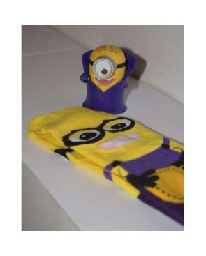 Chaussettes Minion  Violet