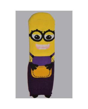 Chaussettes Minion Bricoleur Violet