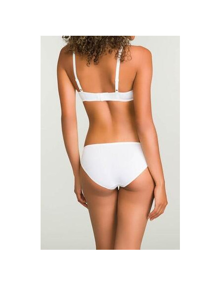 Lingerie dentelle essentiel blanche de Dim