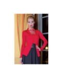 Gilet Moretta laine et soie boutonné