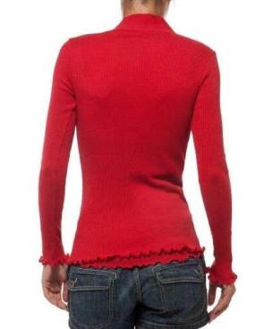  Gilet Moretta laine et soie boutonné dos