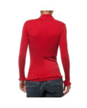 Gilet Moretta laine et soie boutonné