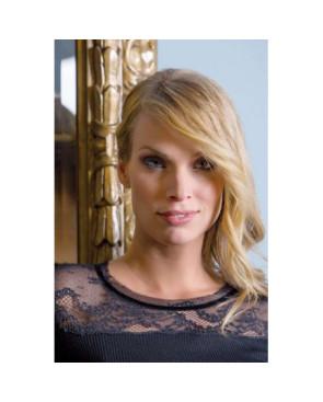  Top Moretta Velours  et dentelle détail
