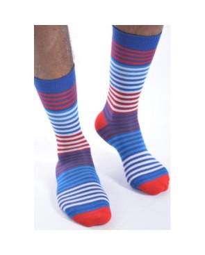Chaussettes Cronert Homme rayures