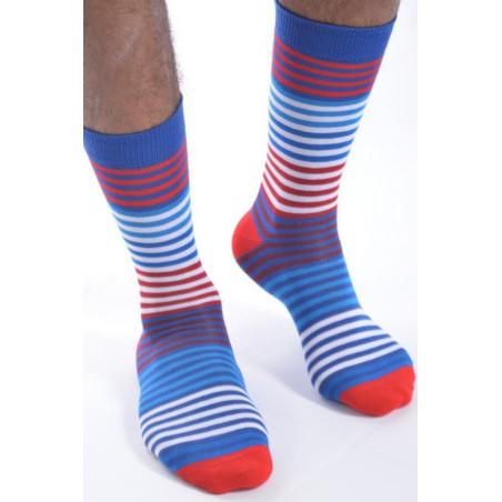 Chaussettes Cronert Homme rayures