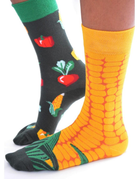 chaussettes salades de crudités