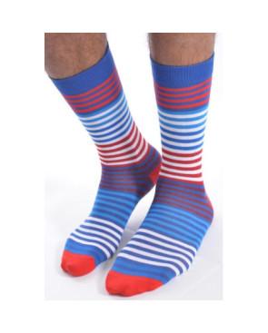 Chaussettes Cronert Homme rayures