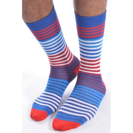 Chaussettes Cronert Homme rayures