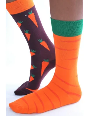 chaussettes délires carottes ludiques