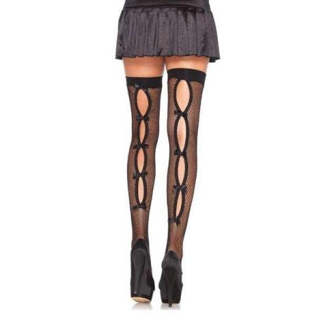 Bas up Resille Leg Avenue trou et noeuds