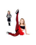 Collant enfant Rayures bicolore Leg Avenue