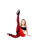 Collant enfant Rayures bicolore Leg Avenue
