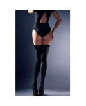 Bas Top Opaque Noir Gabriella