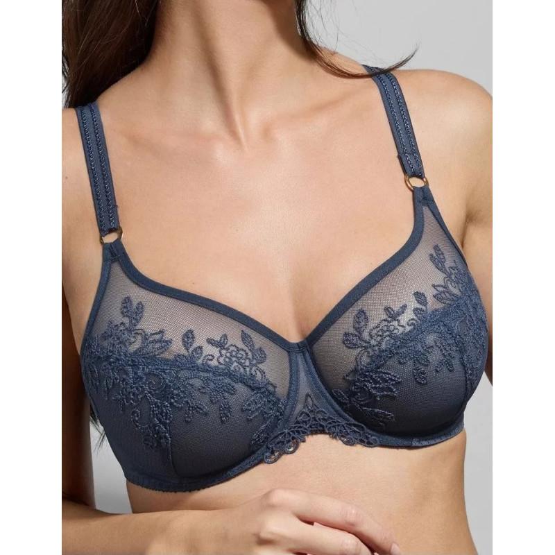 Soutien gorge Empreinte Paola balconnet Bleu