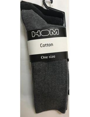3 paires de chaussettes coton homme Assorties gris et antracithe