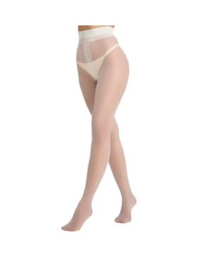 Collant Fin soupçon transparent Ivoire
