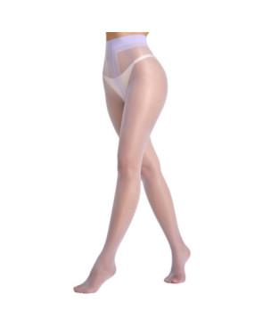 Collant Fin soupçon transparent lilas