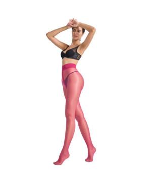  collant-fin-15-magenta-porté