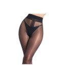 Collant Fin soupçon transparent Noir