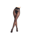 Collant Fin soupçon transparent Noir
