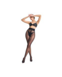 Collant Fin soupçon transparent Noir