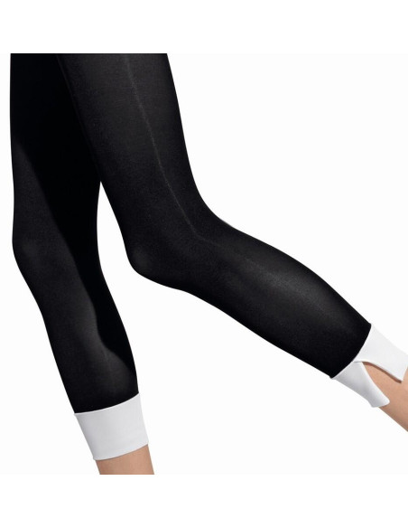 collant sans pieds col blanc Girardi