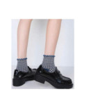 Chaussettes Confort tendance carreaux Vichy