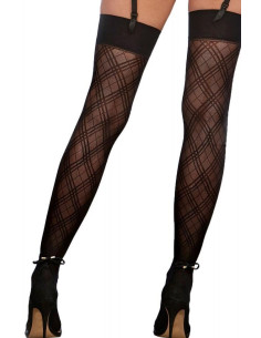 Bas Porte jarretelles Effet burlington 2