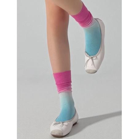 Chaussettes Velvet coton dégradé tendance
