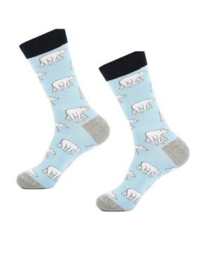 Chaussettes Ours Blanc