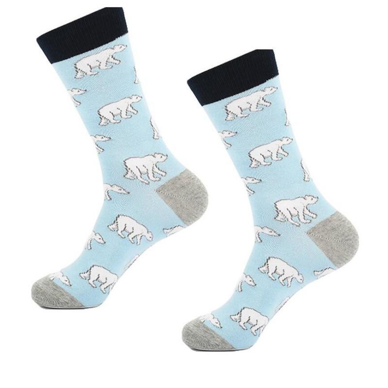 Chaussettes Ours Blanc