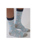 Chaussettes Ours Blanc