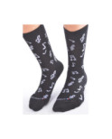 Chaussettes Notes de Musique