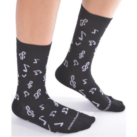 Chaussettes Notes de Musique