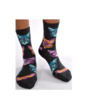 Chaussettes chats délire binocles