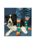 Chaussettes délire chien loup