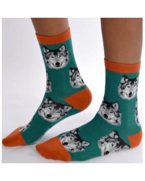  Chaussettes délire chien loup