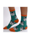 Chaussettes délire chien loup