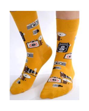 Chaussettes pop appareils photos