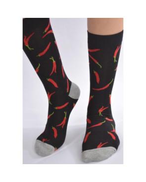 Chaussettes piments Rouges
