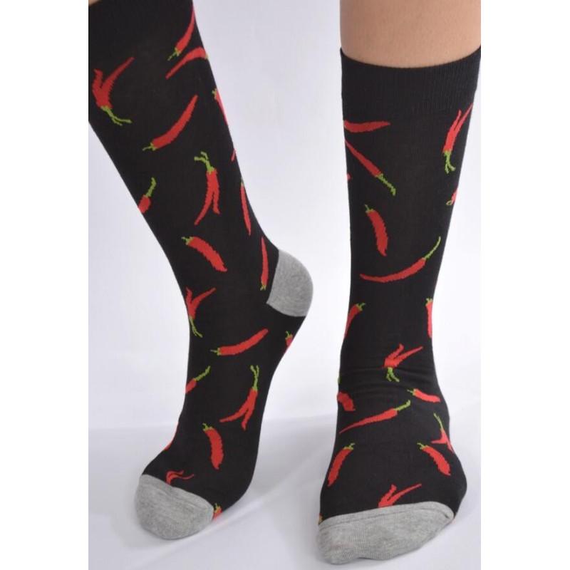 Chaussettes piments Rouges
