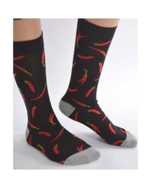Chaussettes piments Rouges